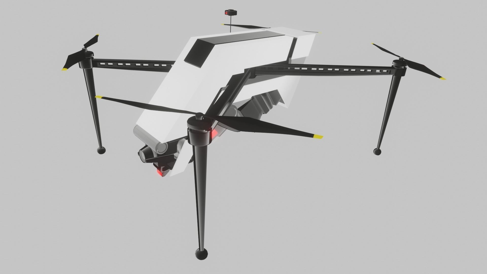 3D model Cyberpunk Drone VR / AR / lowpoly CGTrader