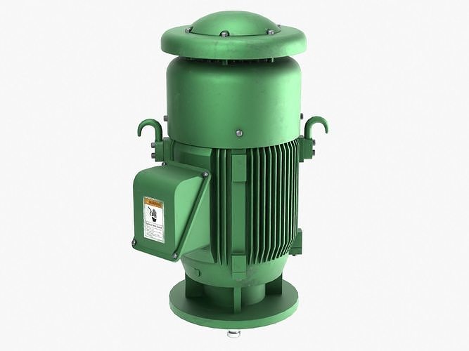 3D model Vertical Motor VR / AR / low-poly | CGTrader