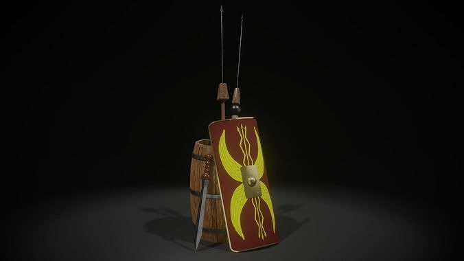 Roman Weapon Kit 3D model | CGTrader