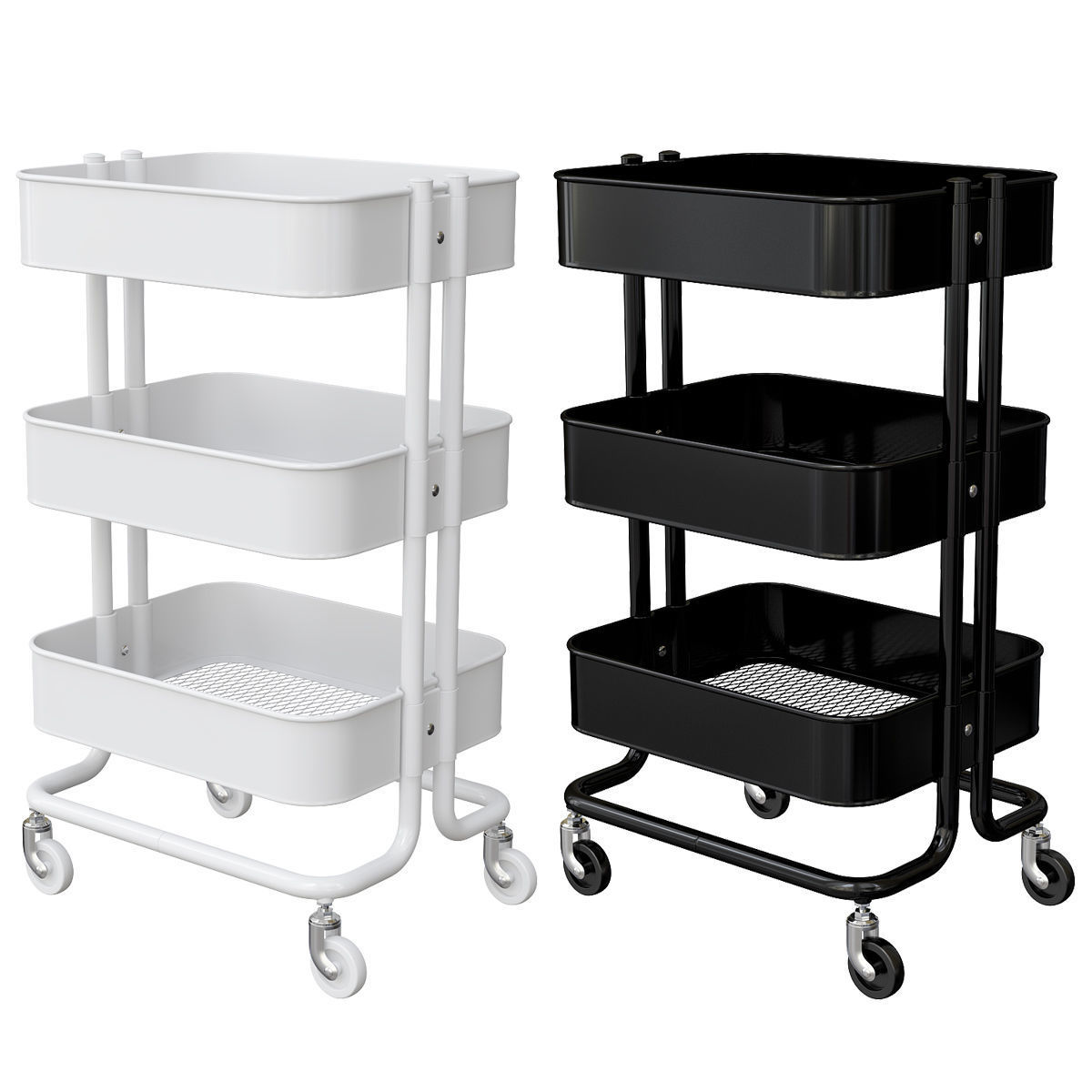 Raskog Utility Cart 3D model CGTrader