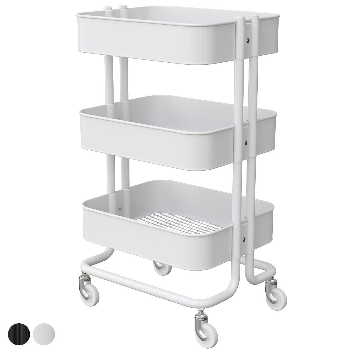 Raskog Utility Cart 3D model CGTrader