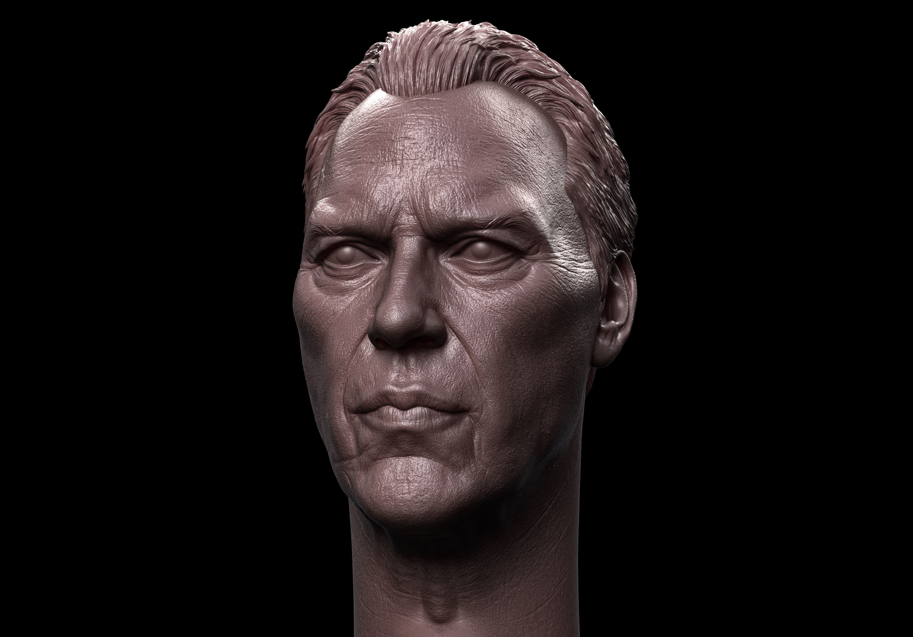 Micheal Keaton Head 3D model 3D printable | CGTrader