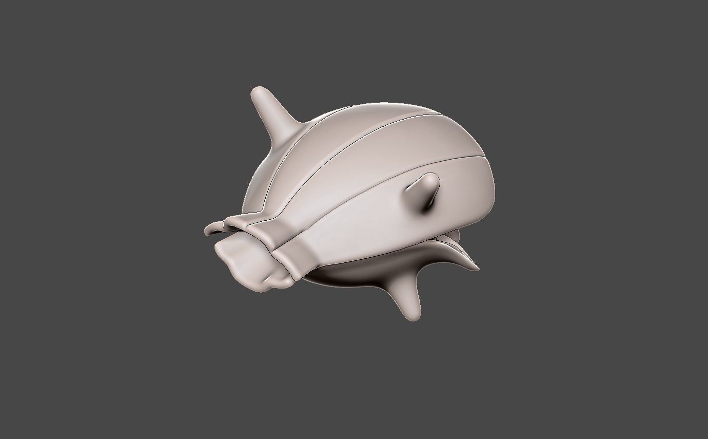 Pokemon shellder evolution pack 3D model 3D printable | CGTrader