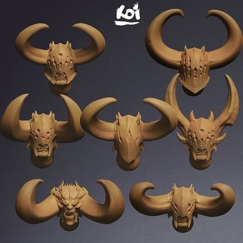 Goreclaw Raiders - Helmet set