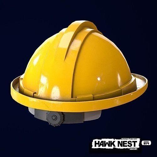 3D model Construction Safety Helmet VR / AR / lowpoly CGTrader