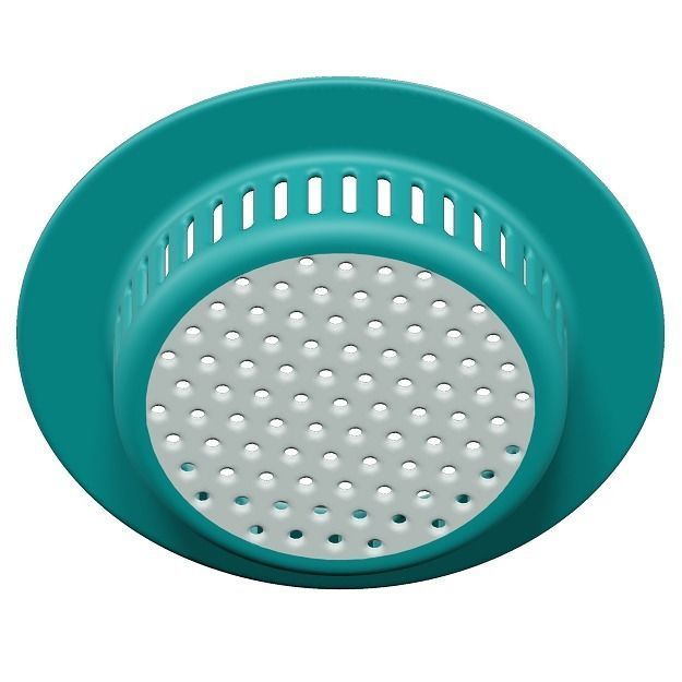 PVC Kitchen Sink Strainer 3D model CGTrader