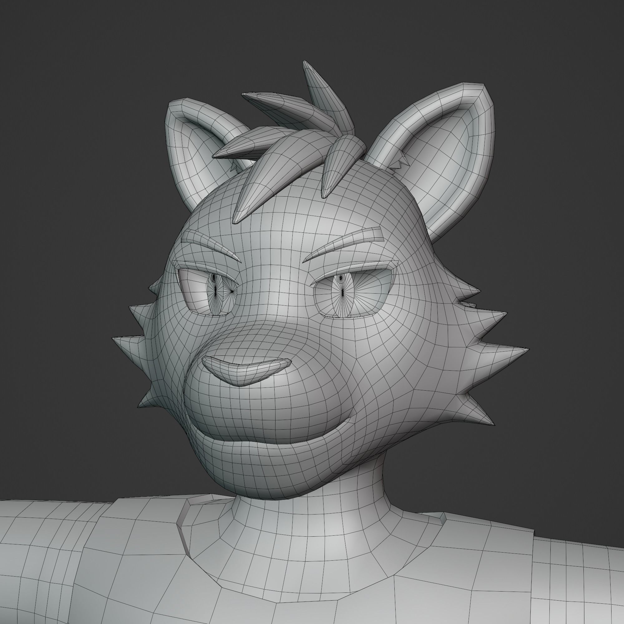 Furry Pride OC - Kotora 3D model | CGTrader
