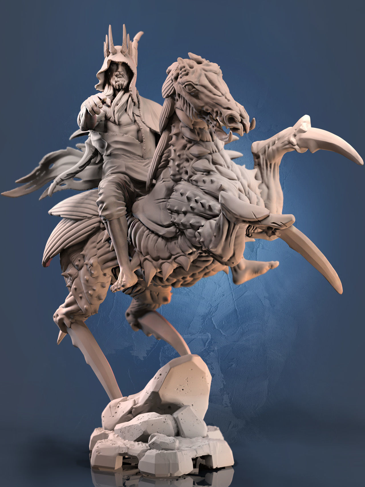 Conqueror - Four Horsemen 3D model 3D printable | CGTrader