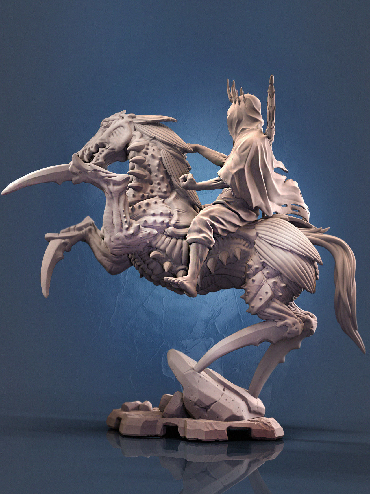 Conqueror - Four Horsemen 3D model 3D printable | CGTrader