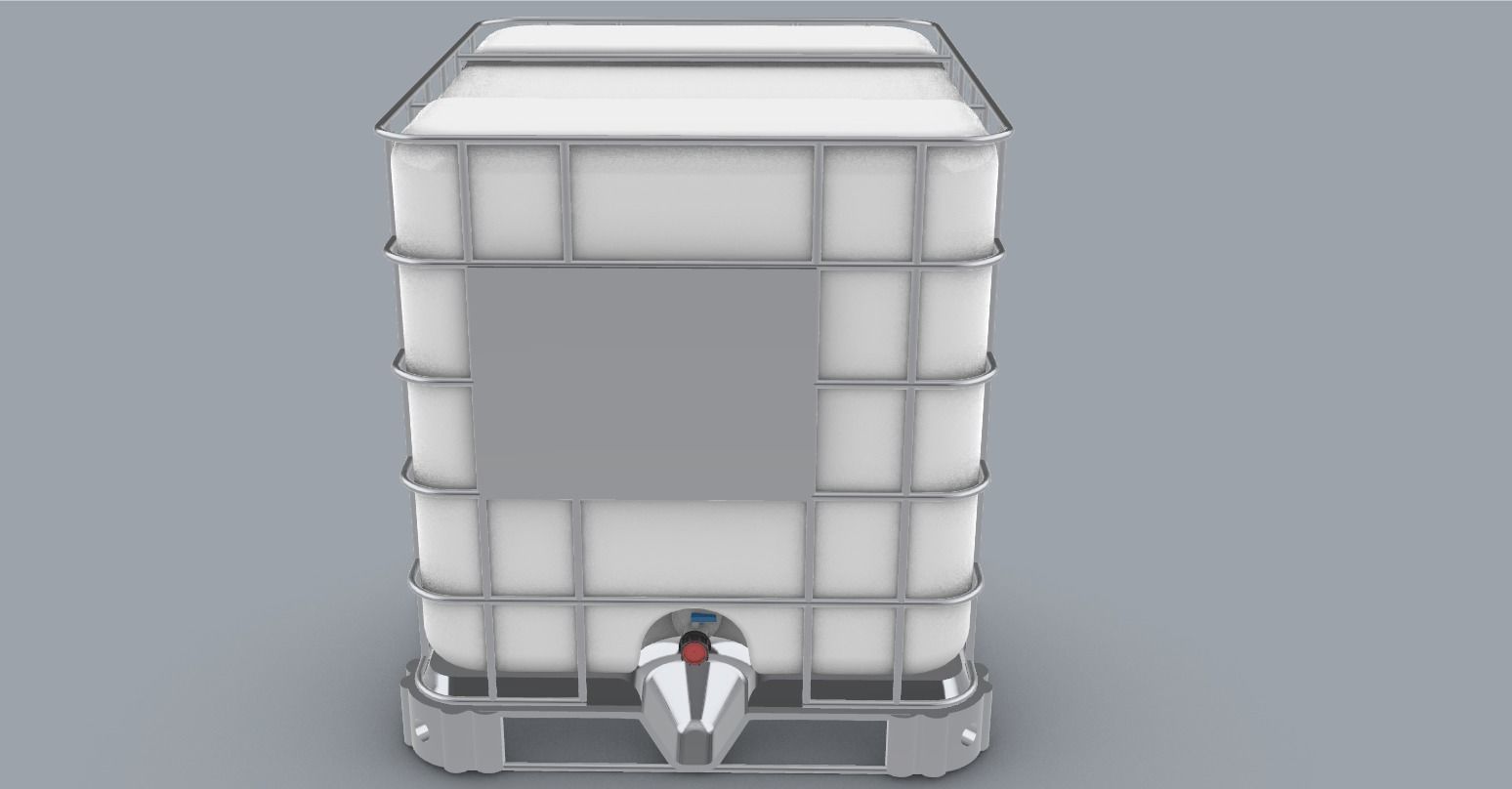 IBC Container PM 3D model 3D printable | CGTrader