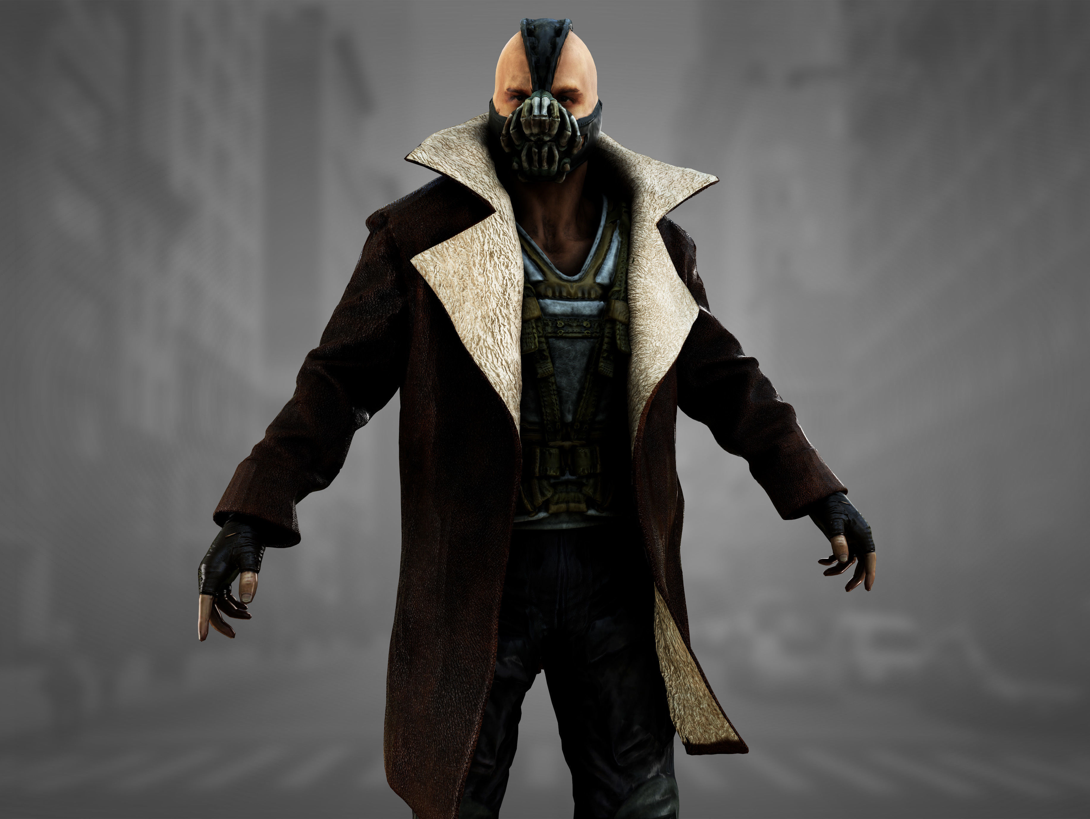 3D model Bane from The Dark knight VR / AR / lowpoly CGTrader
