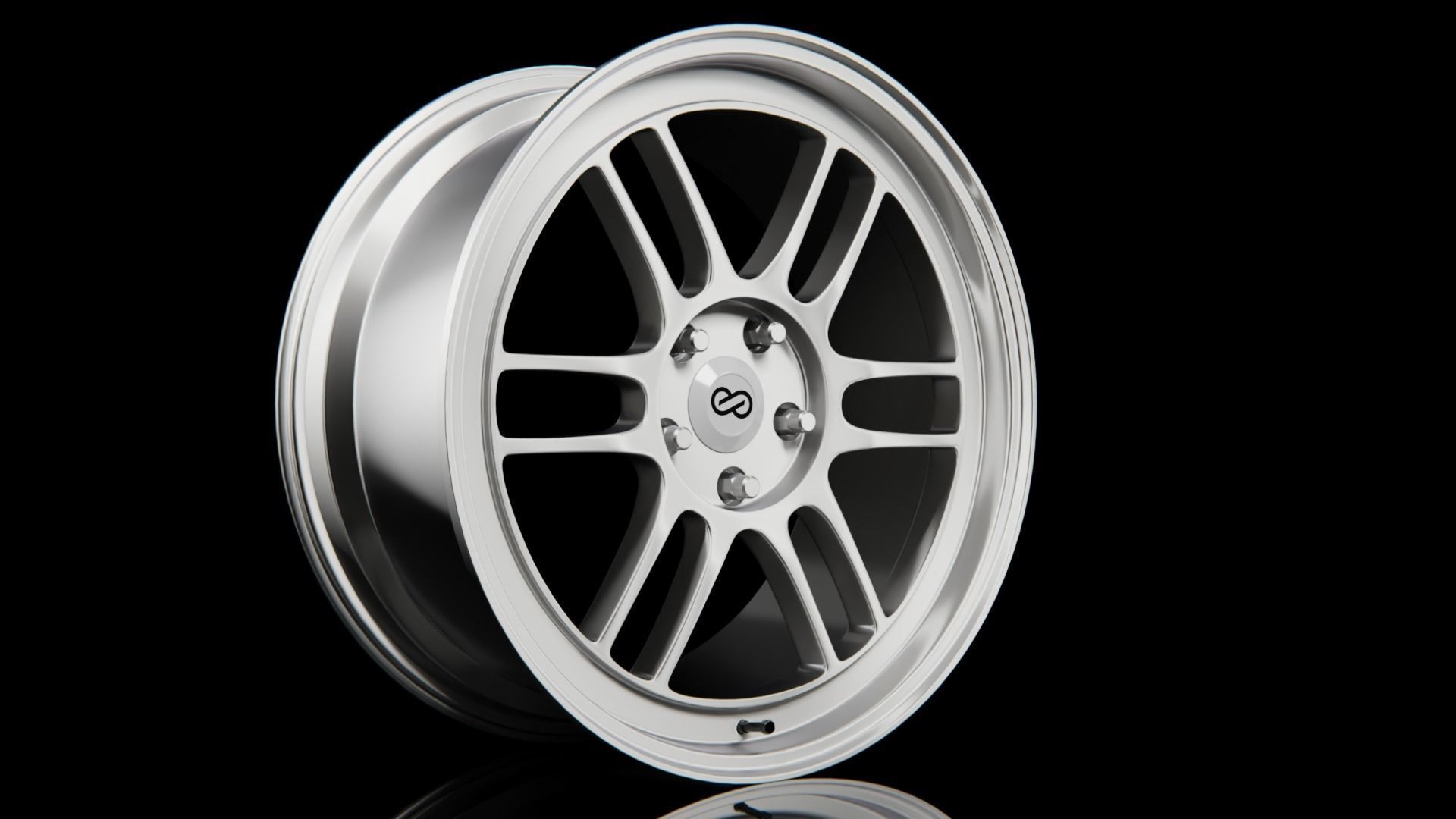 3D model RPF1 Enkei Wheels VR / AR / lowpoly CGTrader