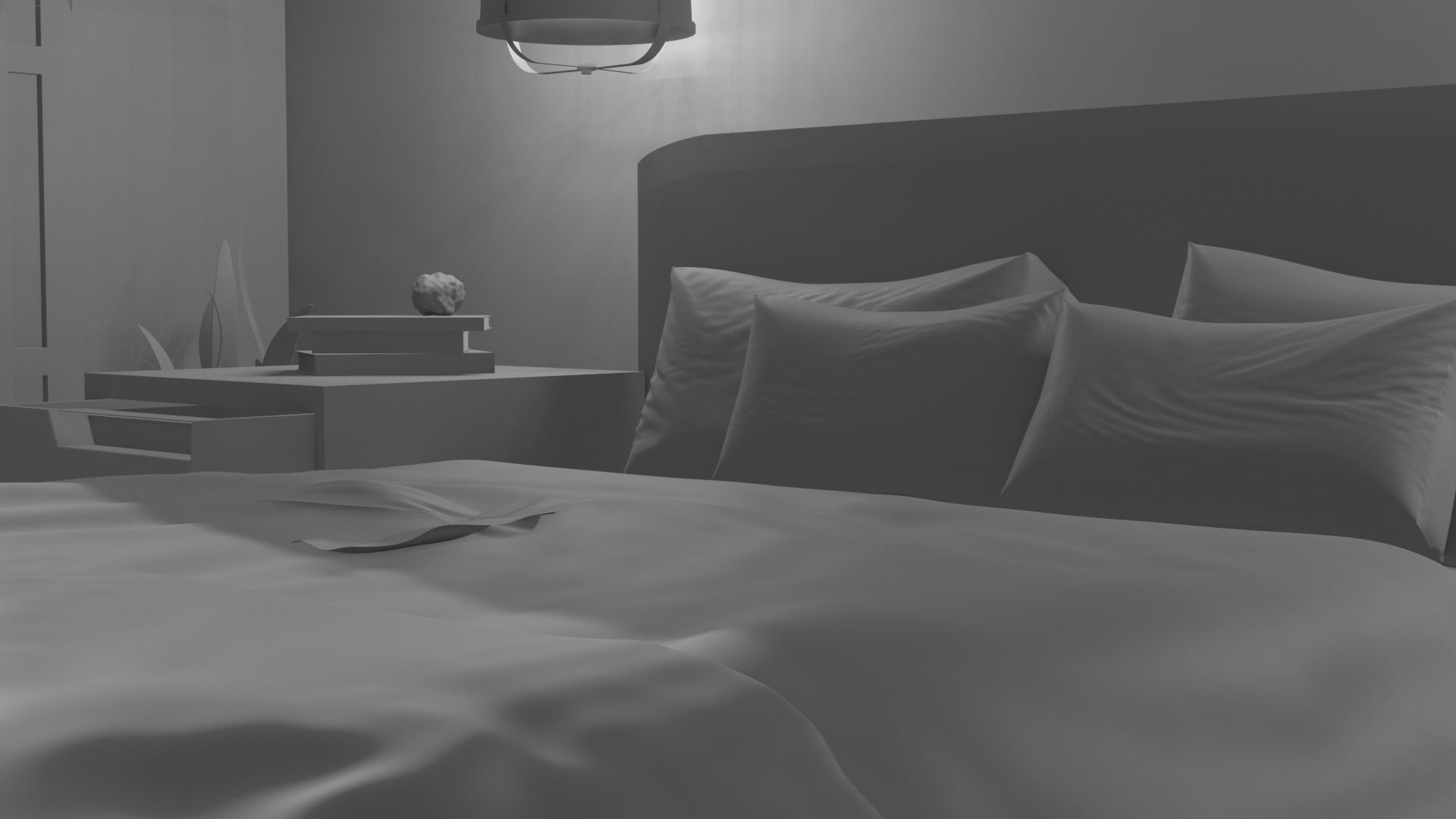 IKEA bedroom collection 3D model CGTrader