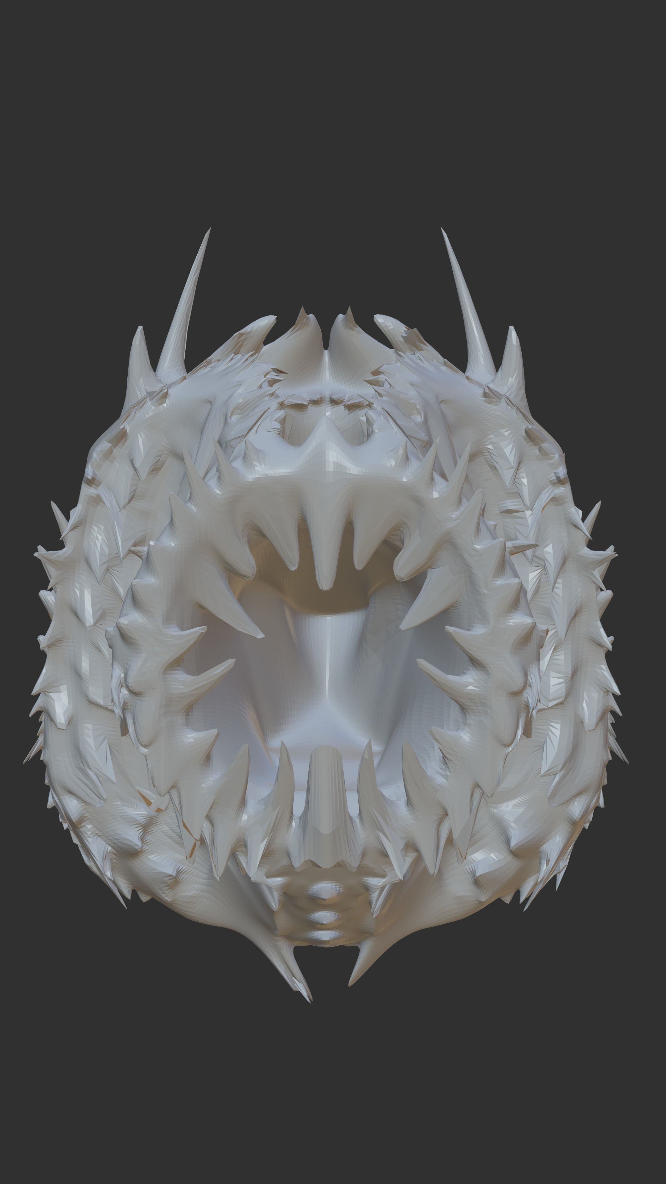 Tooth Ball Ball of Teeth free VR / AR / low-poly 3D model | CGTrader