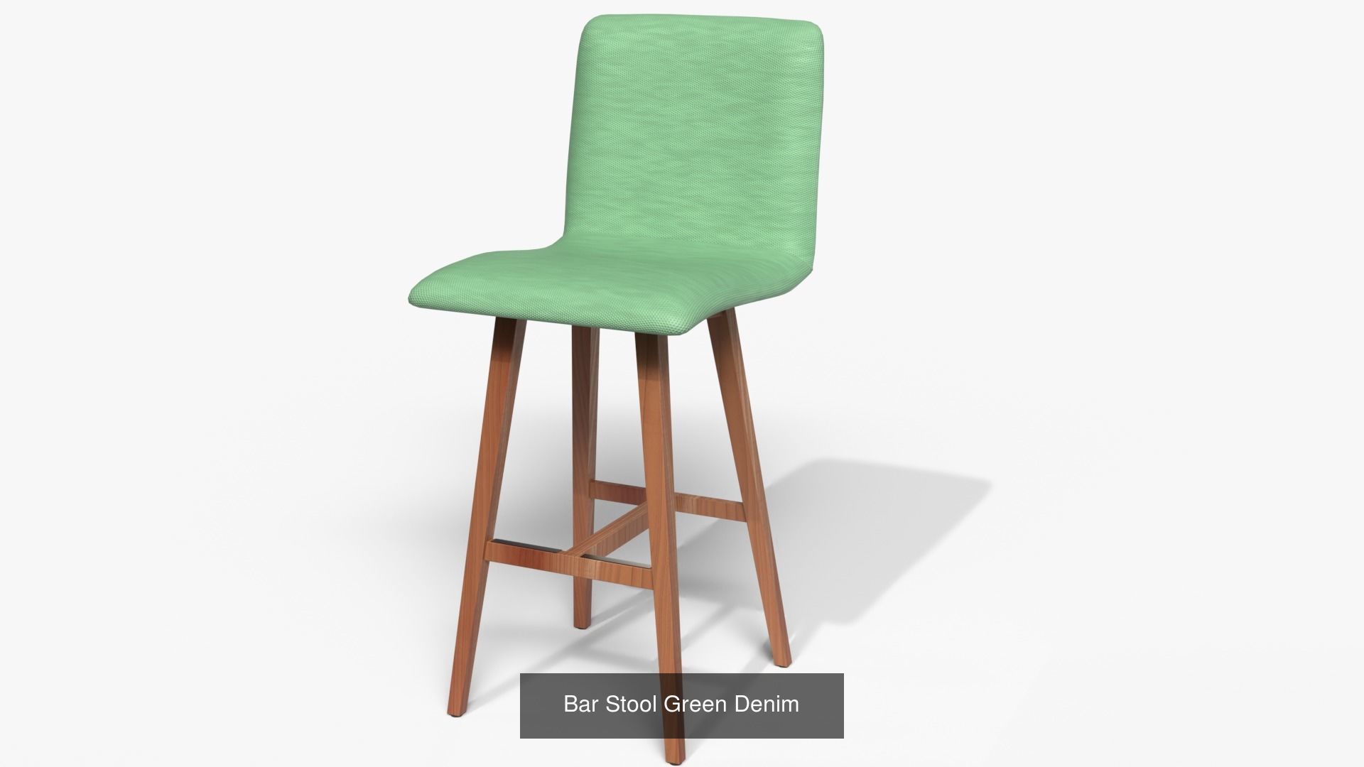 3D Model Collection Bar Stool Denim VR / AR / lowpoly CGTrader