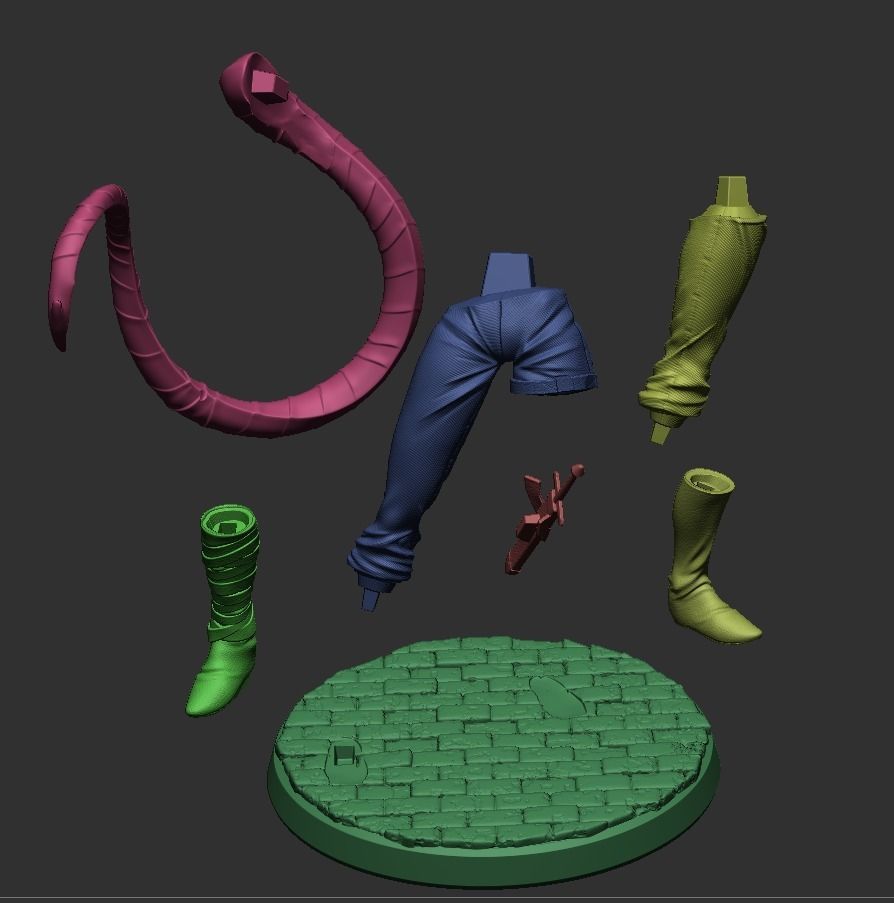 DnD Tiefling 3D model 3D printable | CGTrader