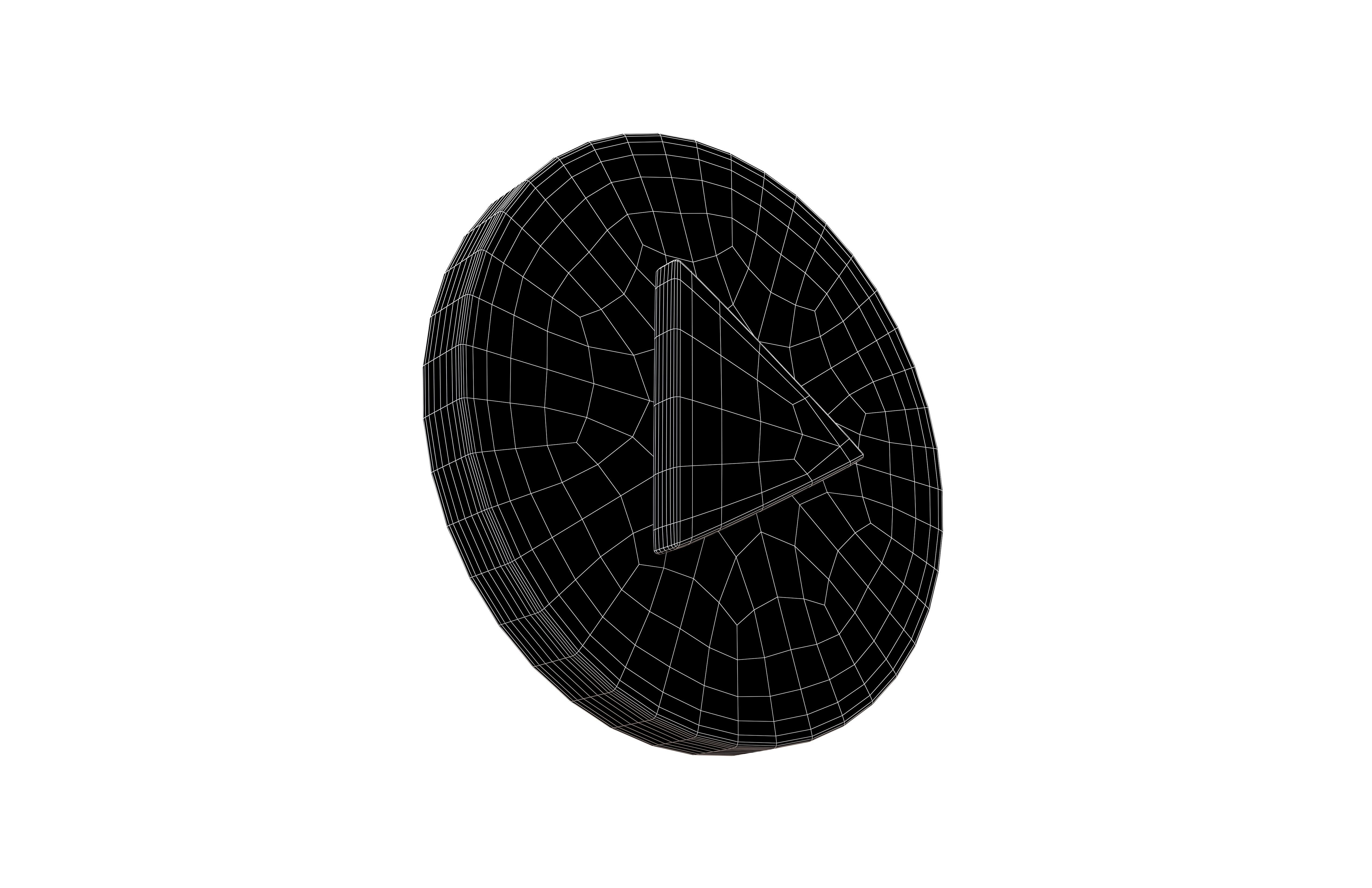 3D model Play Button Symbol V1 001 VR / AR / low-poly | CGTrader