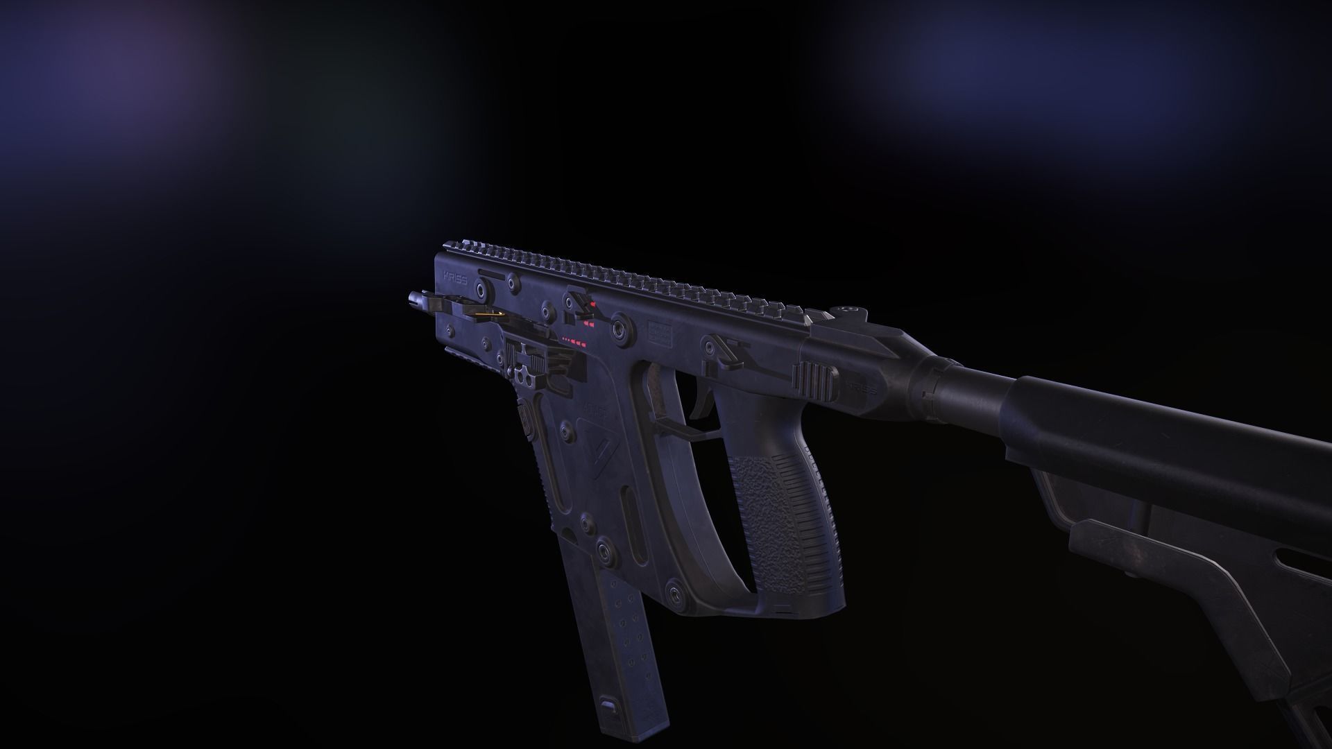 3d Model Kriss Vector 45acp Vr Ar Low Poly Cgtrader