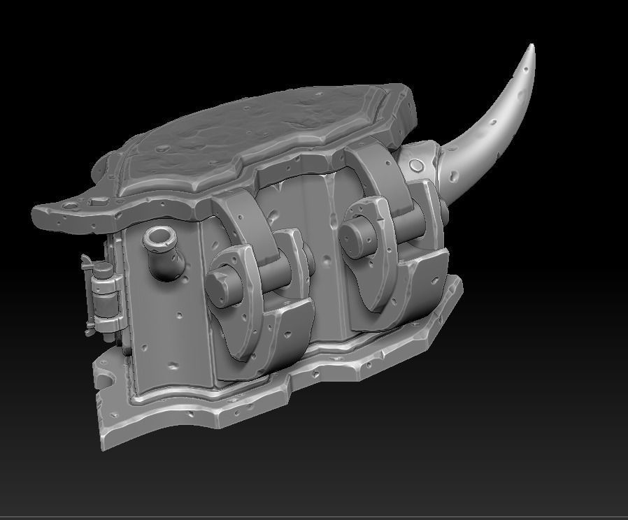 Anvil chest 3d print 3D model 3D printable CGTrader