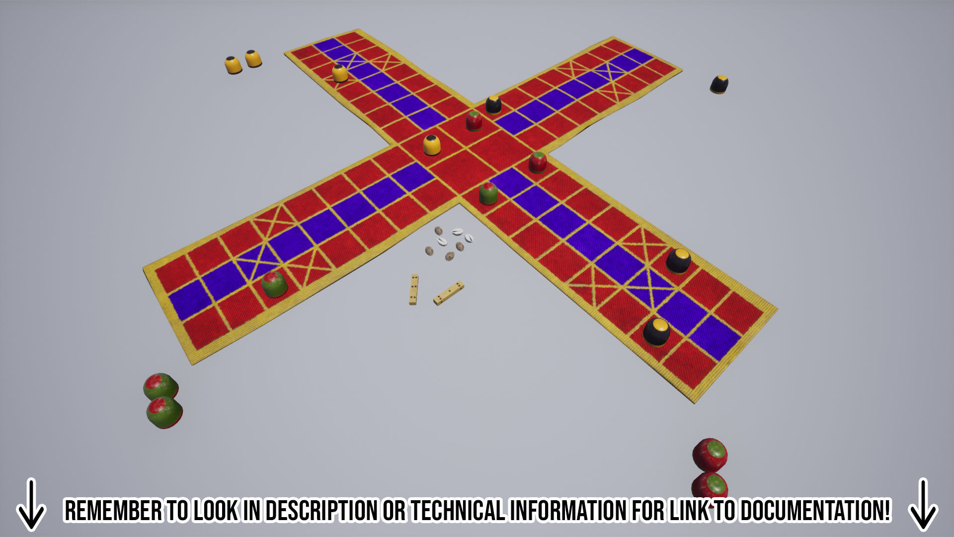 3D model Ancient Board Games Part 2 VR / AR / lowpoly CGTrader