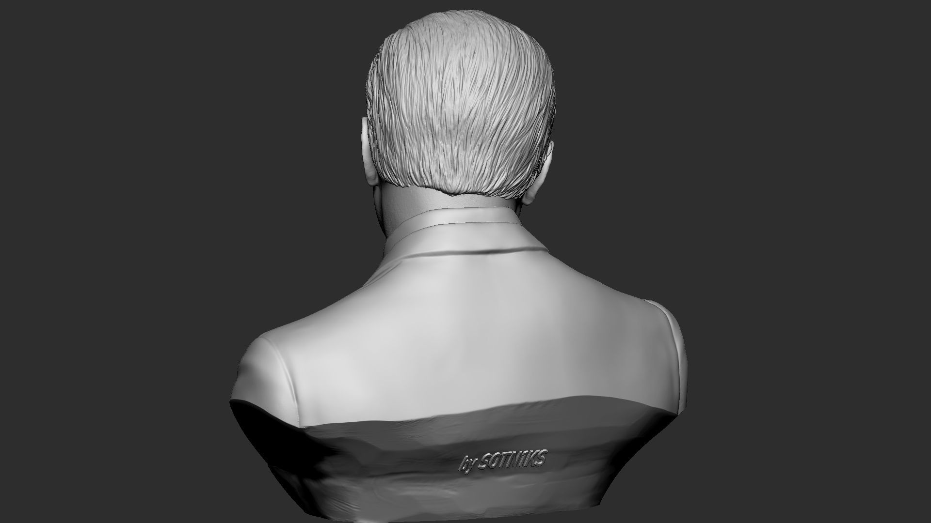 Leonardo DiCaprio 3D model 3D printable | CGTrader
