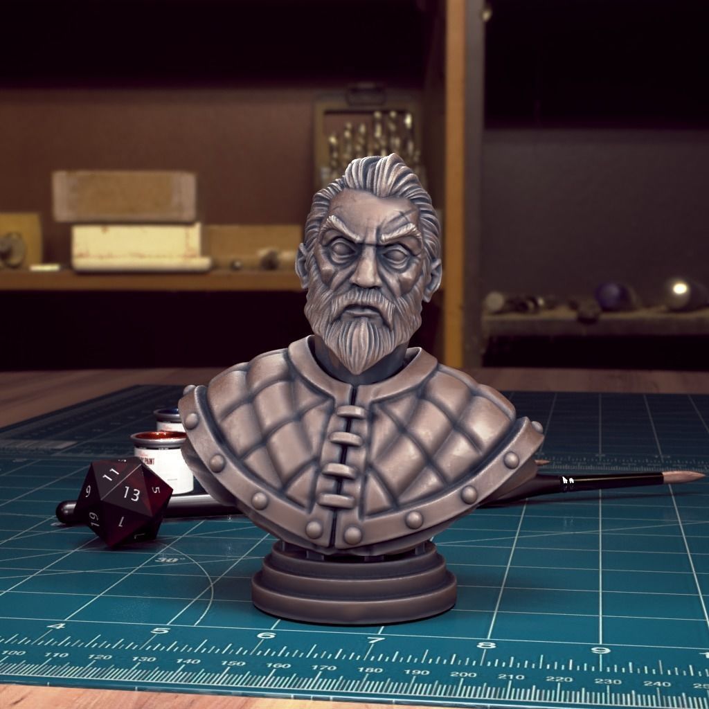 Curse of Strahd - Bust Pack 03 - Pre-Supported 3D model 3D printable ...