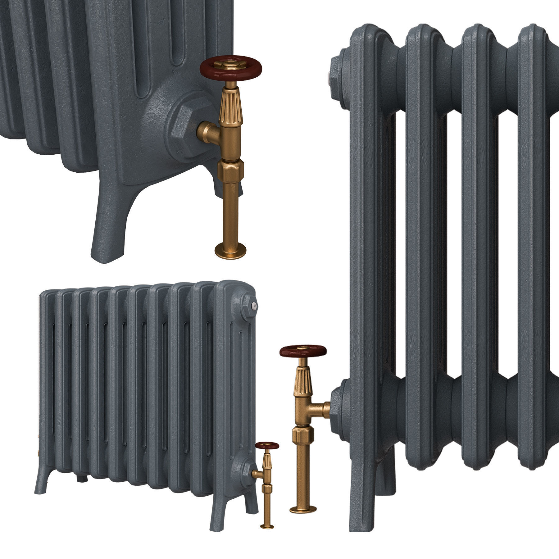 Heating battery Derby 3D model CGTrader