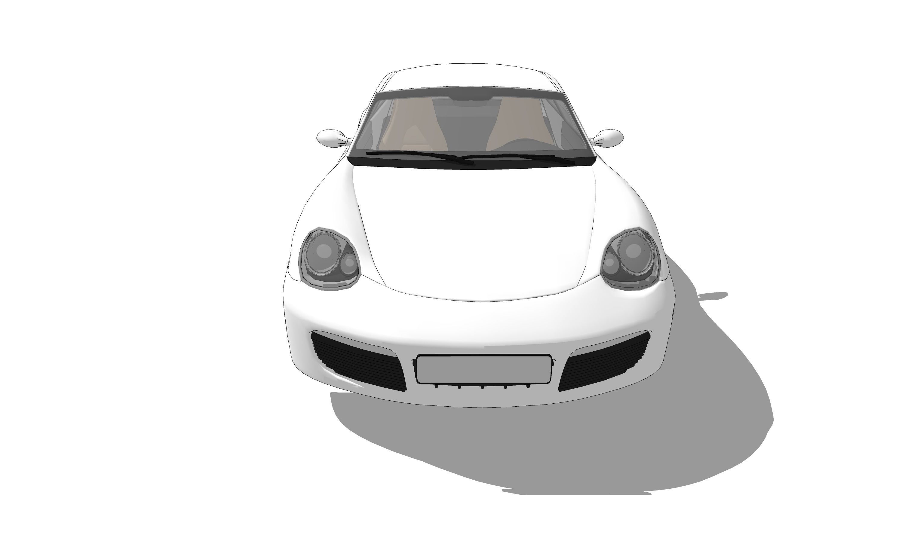 Foreign car C 3D model CGTrader