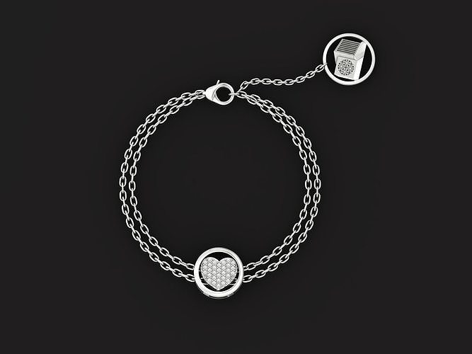 "sterling silver charms bracelets"