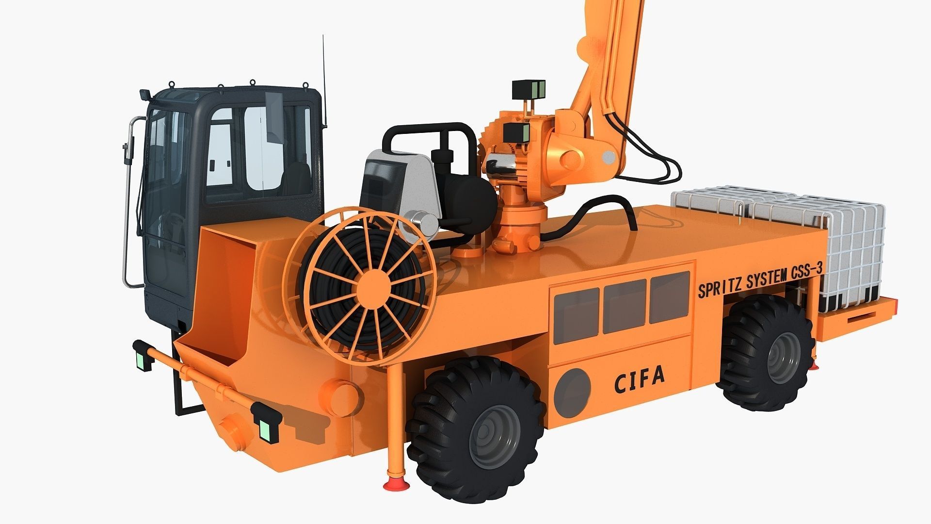 Engineering vehicle 3D model CGTrader