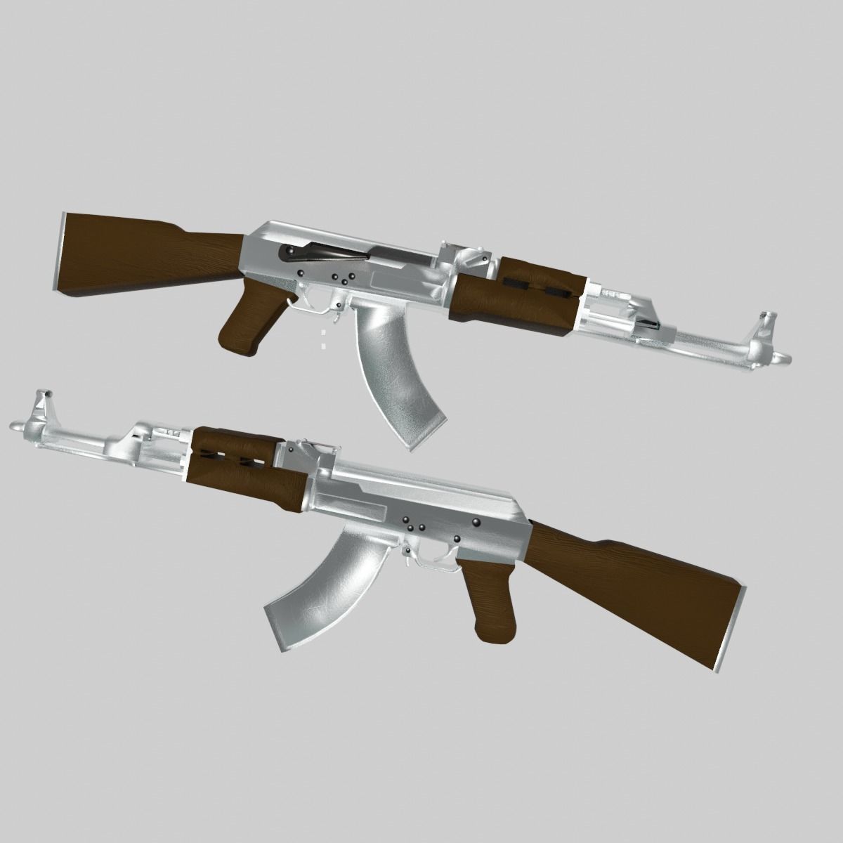 Poster AK47 Kalachnikov – Kraft 44x31 Cm – Arme Fusil D'assaut