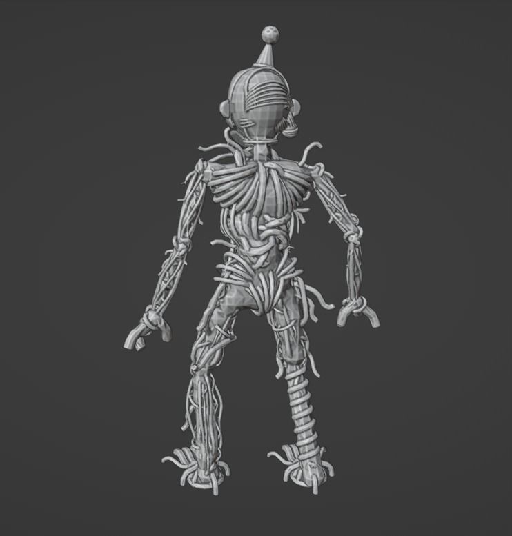 Ennard fnaf sister location 3D model 3D printable | CGTrader