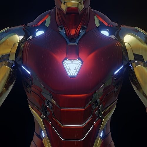 3D model IRONMAN MARK 85 RIG and TEXTURES VR / AR / low-poly | CGTrader