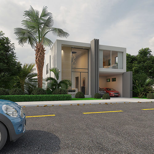 Minimalist Home Residence