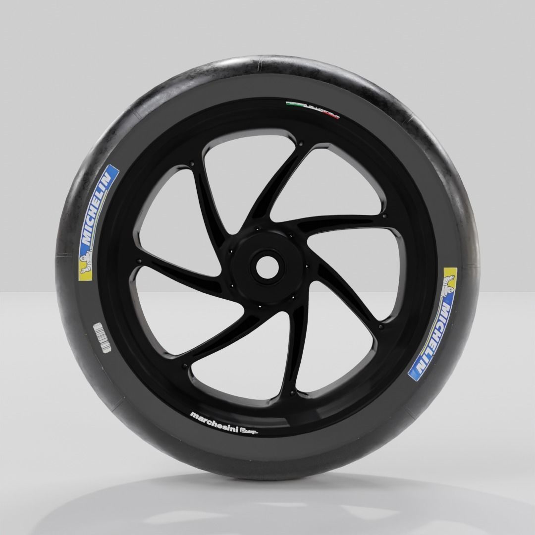 MotoGP Wheel 3D model | CGTrader