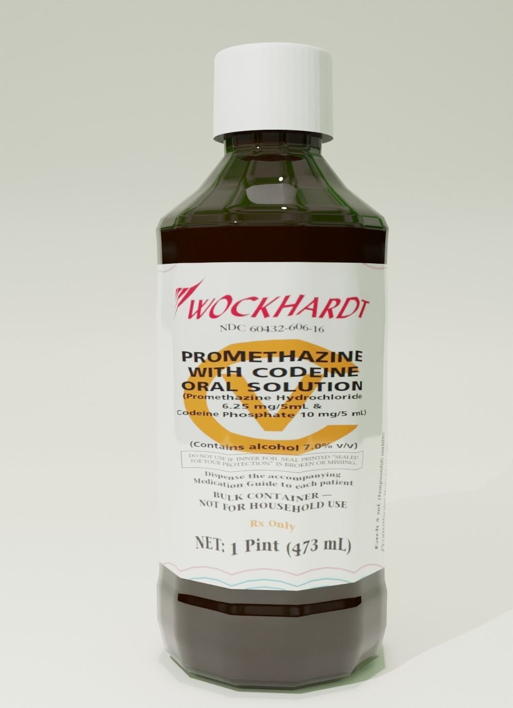Wockhardt Promethazine Bottle 3D Model CGTrader wockhardt-promethazine-bottle-3d-model-cgtrader