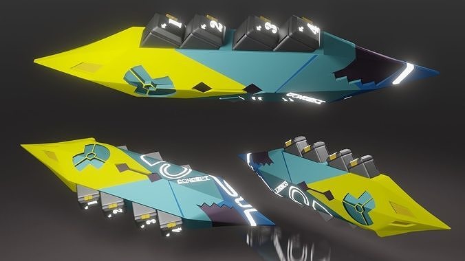 Sci Fi Prop 3d Model Cgtrader