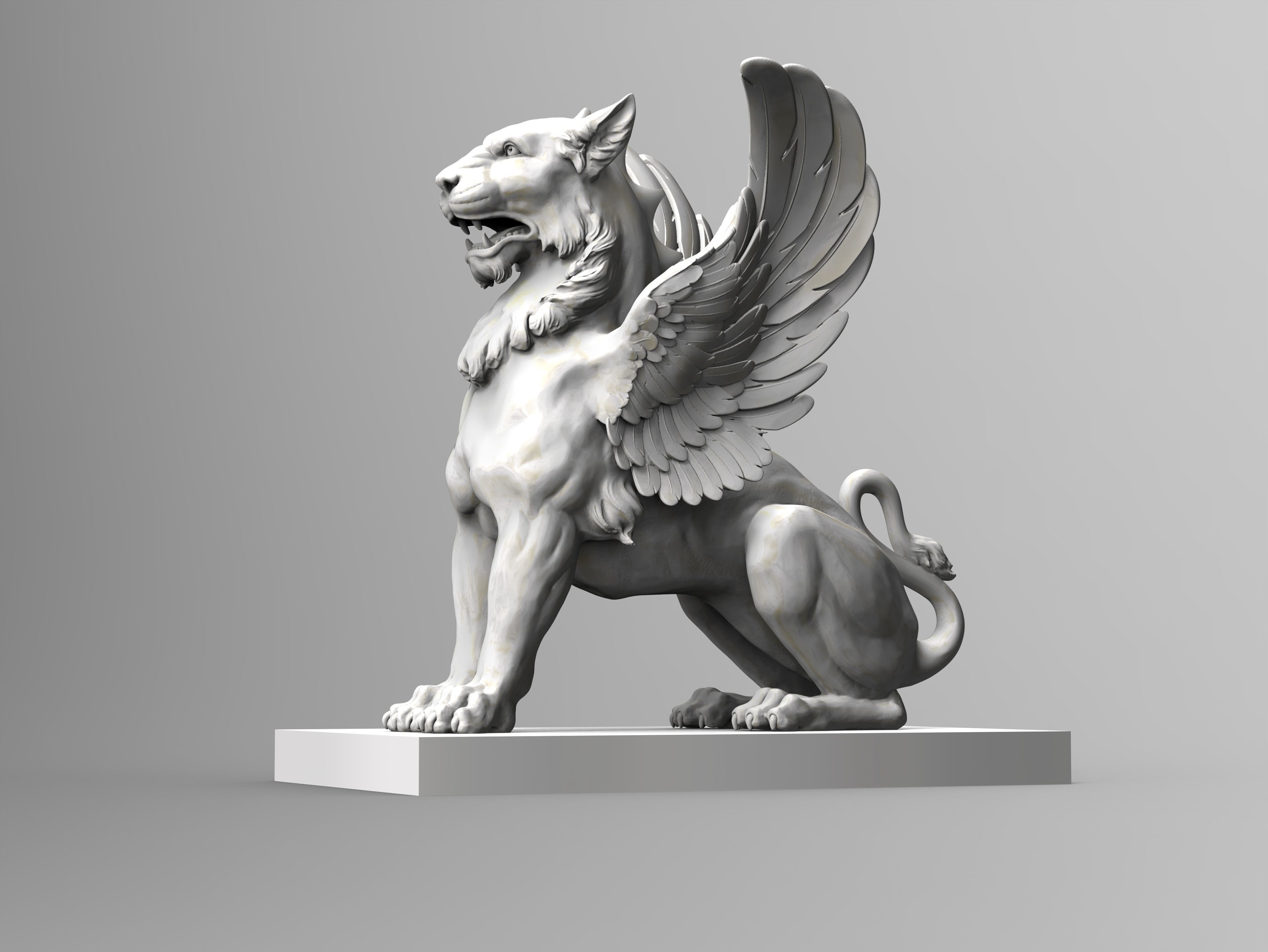 Griffin for 3d print 3D model 3D printable | CGTrader