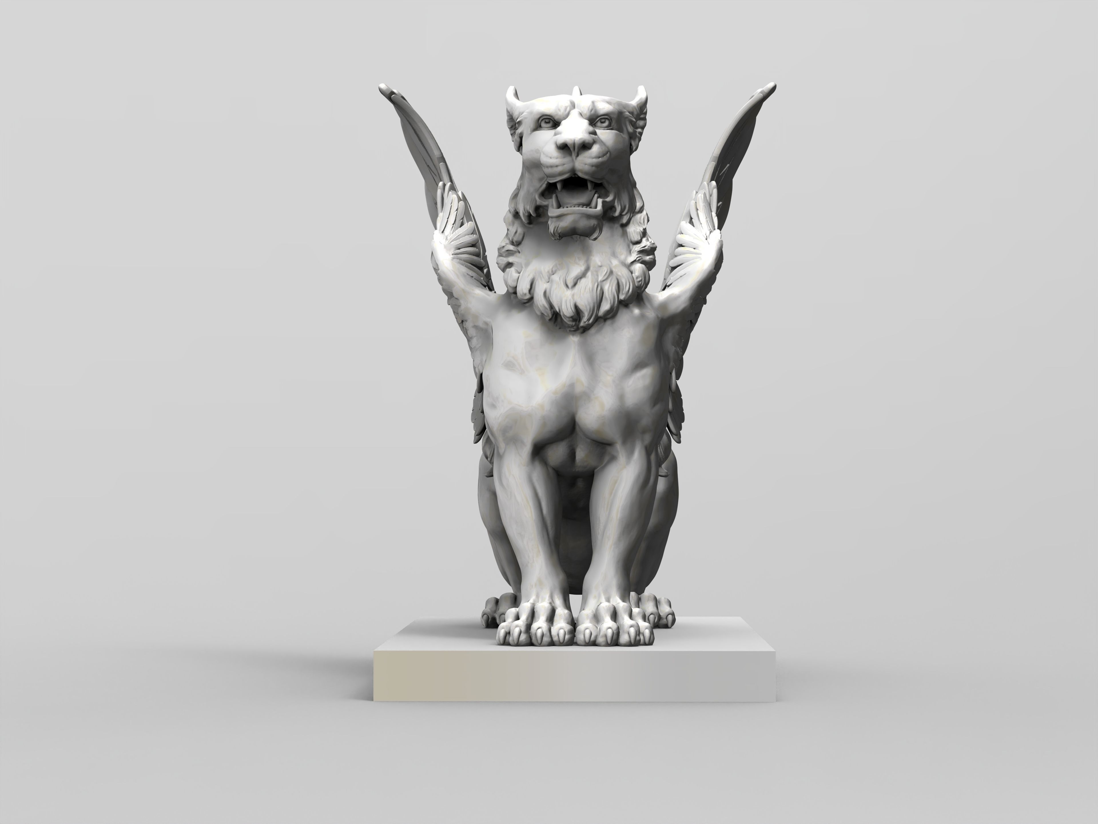 Griffin for 3d print 3D model 3D printable | CGTrader