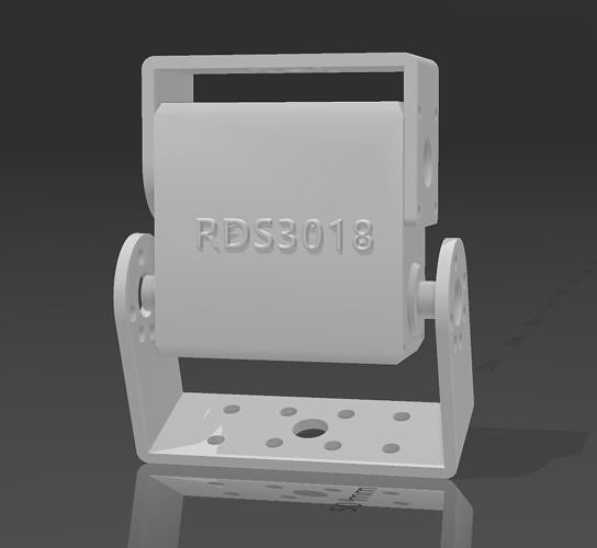 SERVO ROBOT RDS3218 free 3D model 3D printable CGTrader