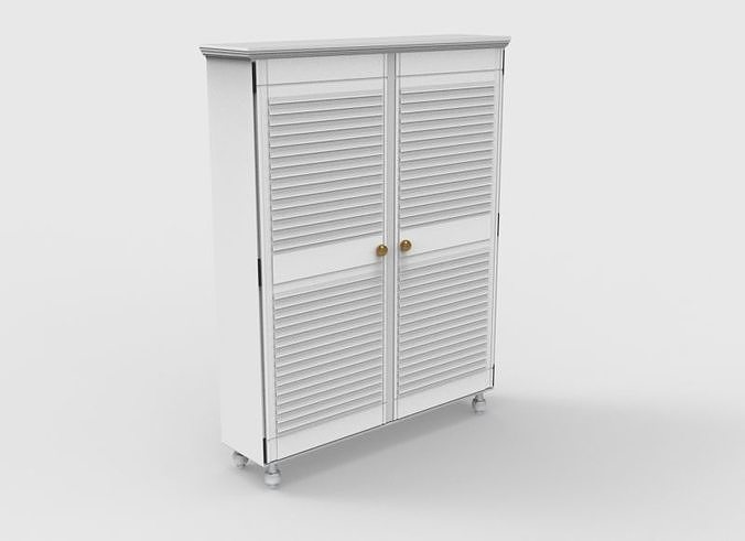 Drawing Room Cabinet 3D model CGTrader