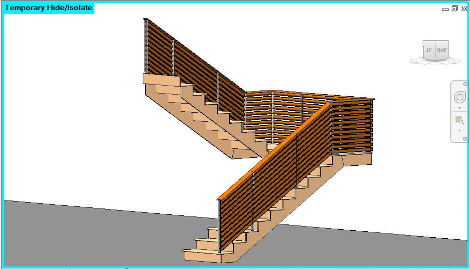 3D model railing revit collection VR / AR / lowpoly CGTrader