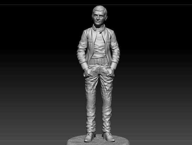 Russian writer poet Victor Sosnora 3D model 3D printable CGTrader