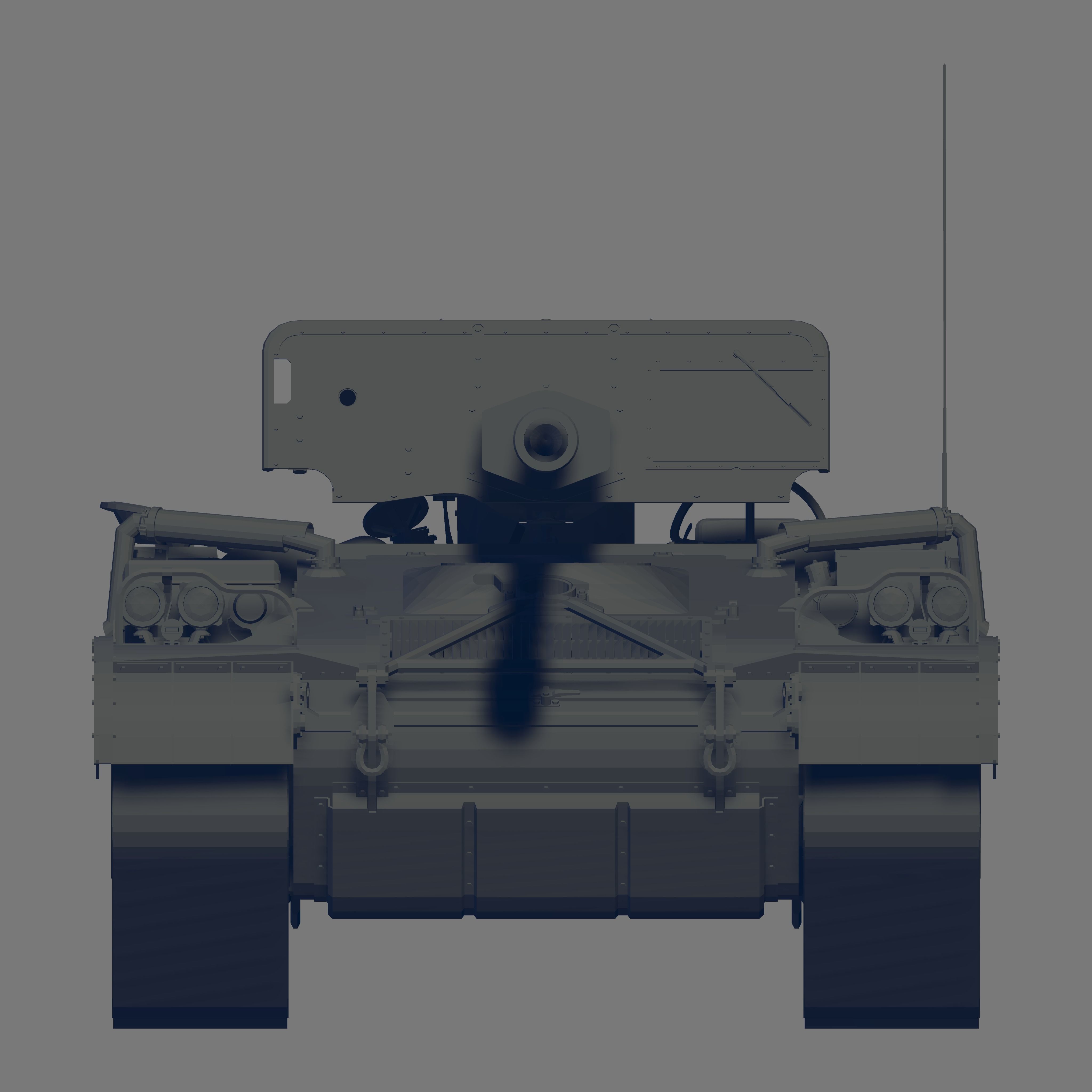 M56 Tank 3D model | CGTrader