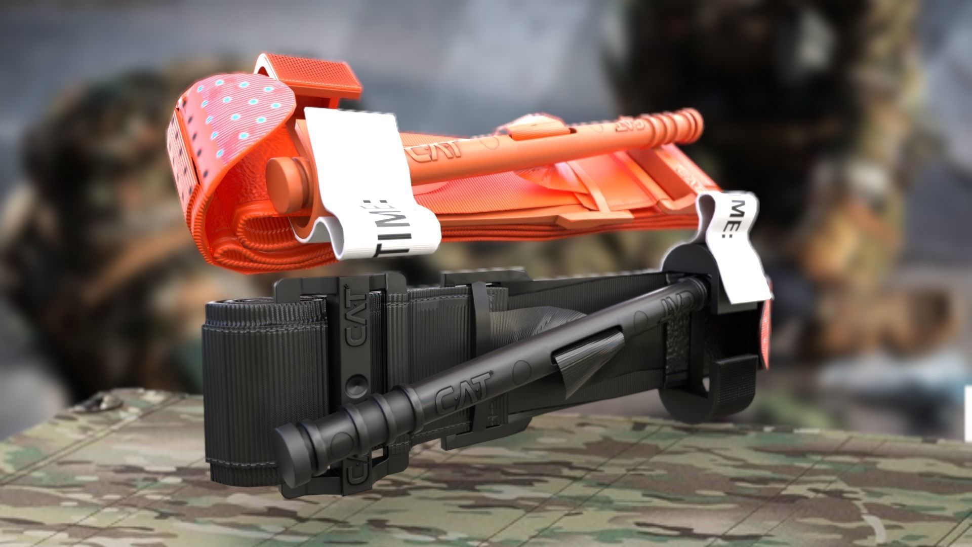 3D model cat tourniquet 2 COLORS VR / AR / lowpoly CGTrader