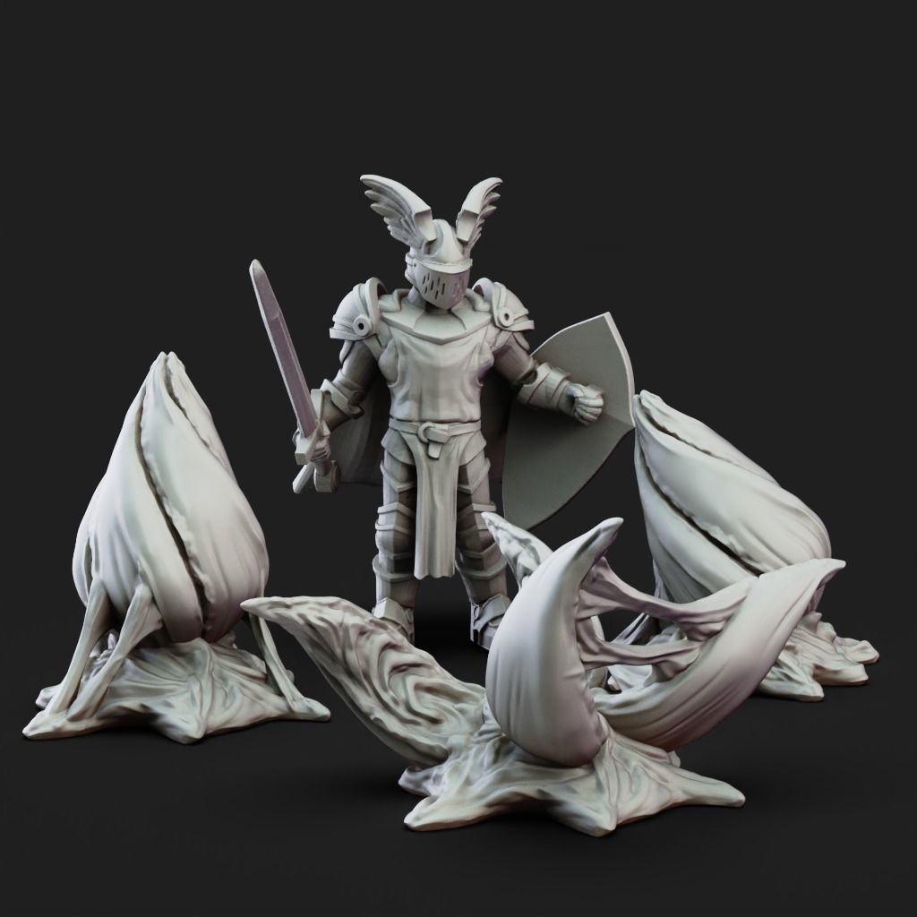 Void Eggs - 3D Printable TTRPG - PRESUPPORTED - 32mm Scale 3D model 3D ...