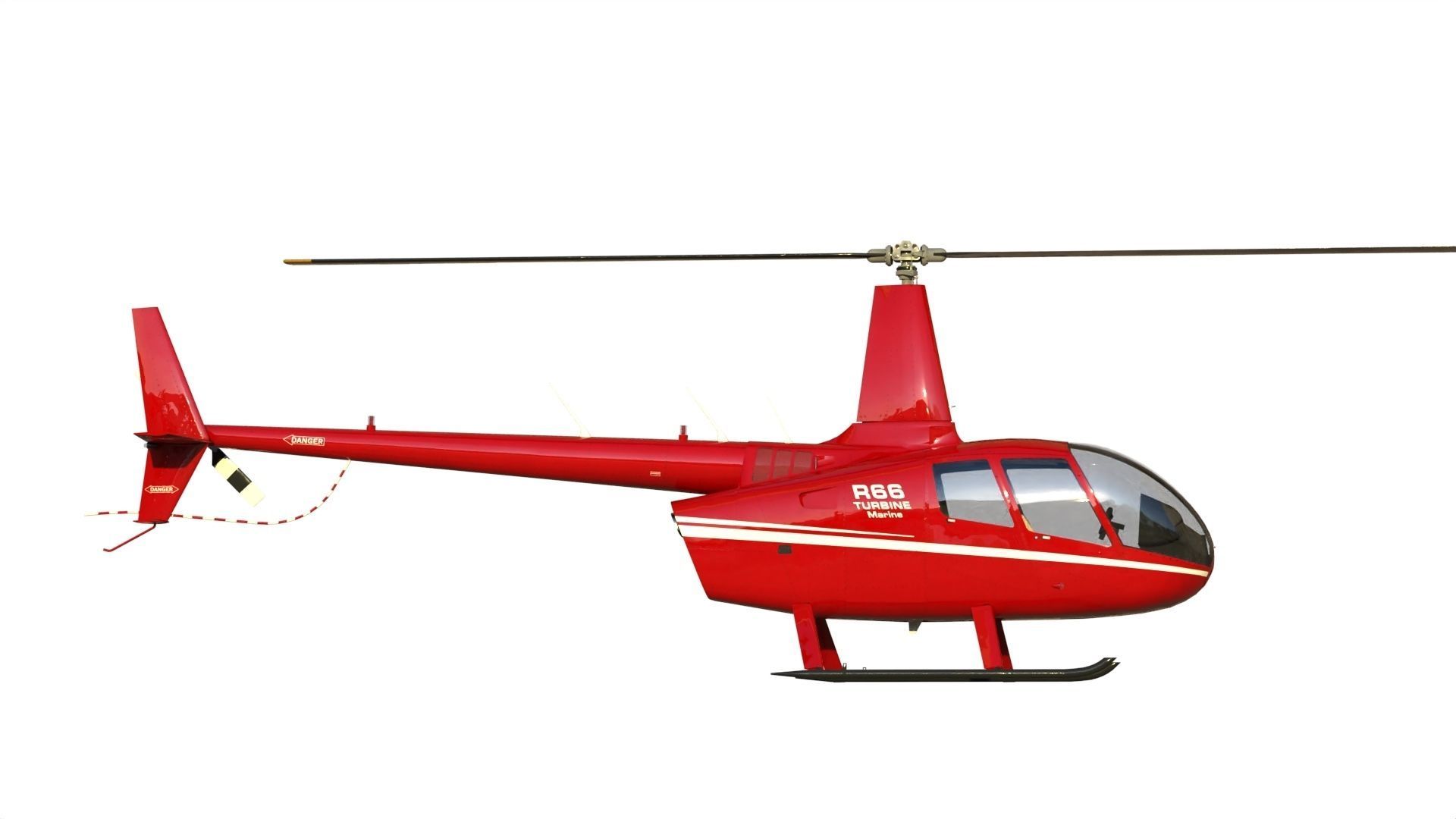 Robinson R66 3D model | CGTrader