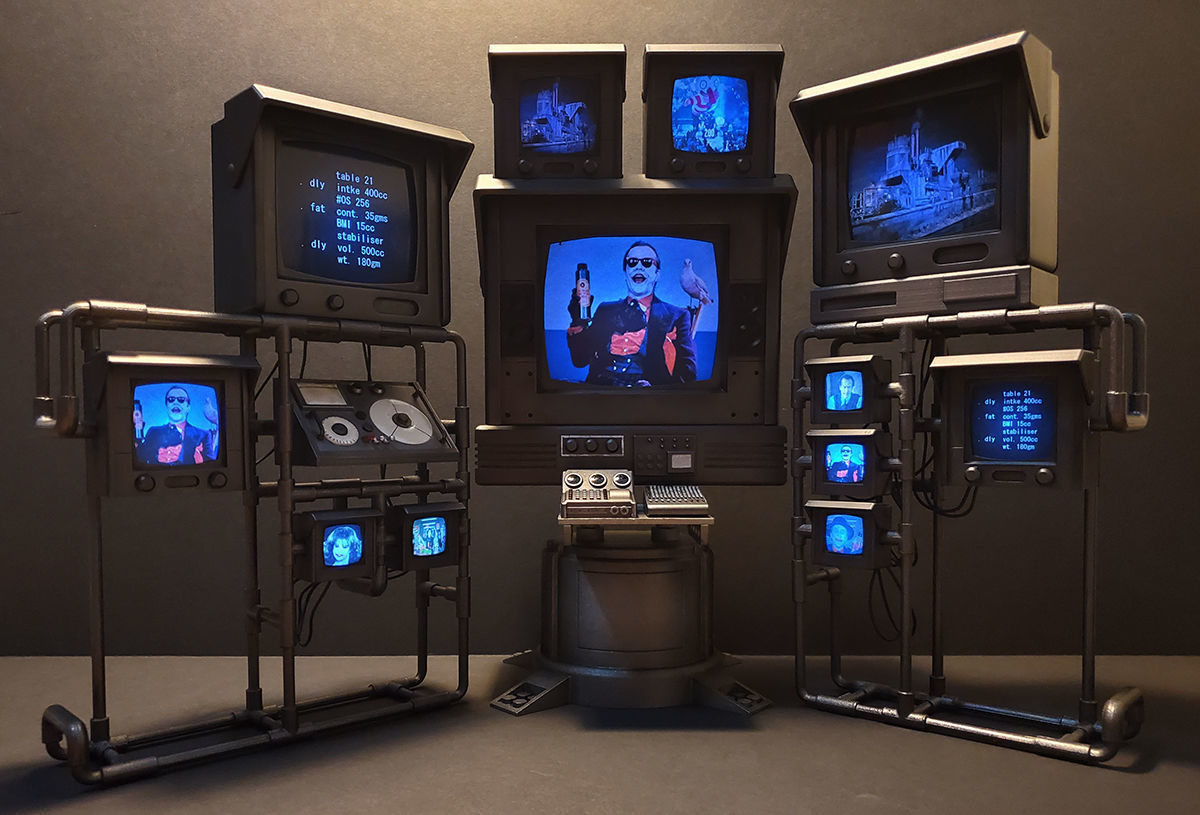 Batman Batcave Computer 1989 3D model 3D printable | CGTrader