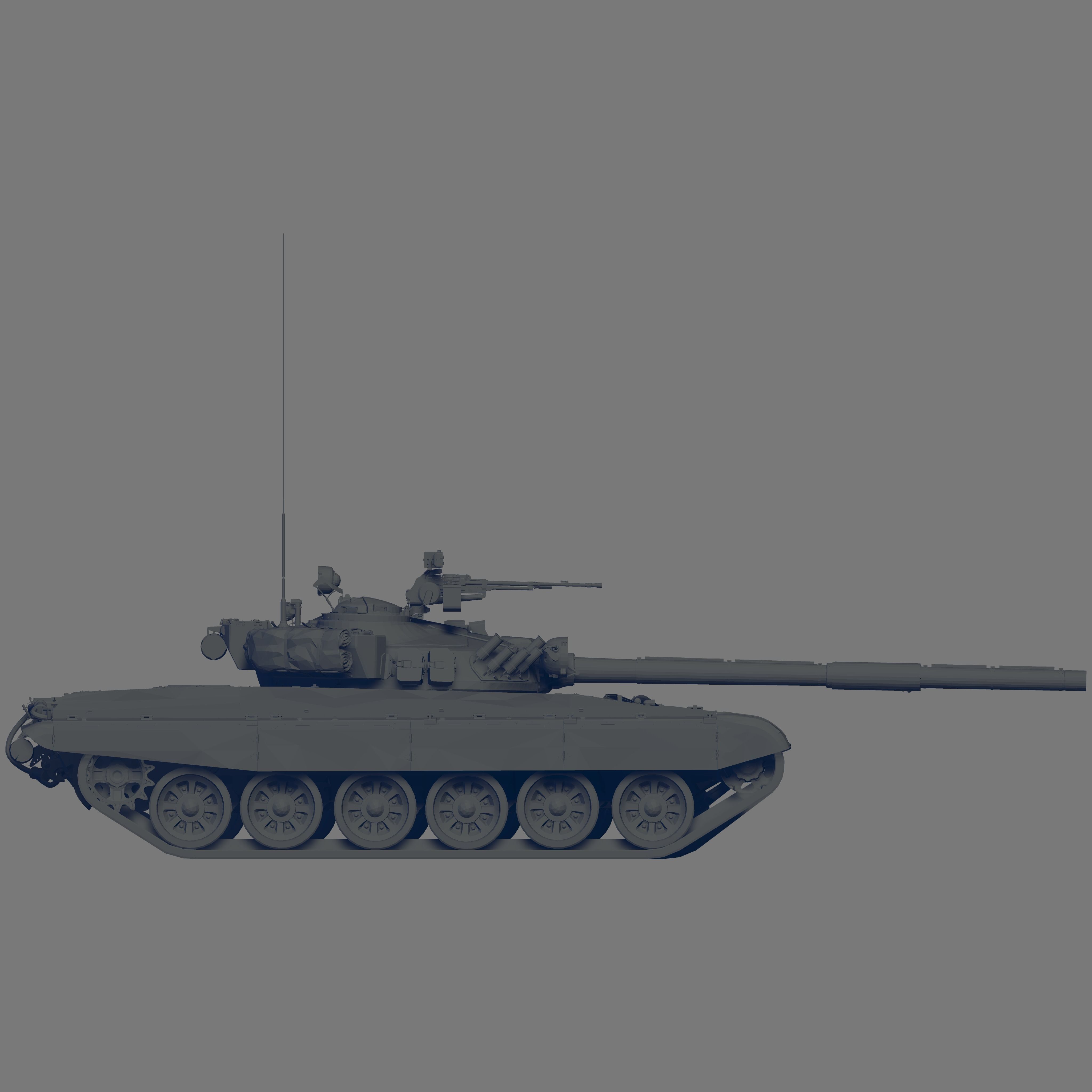 T 72A 3D model | CGTrader