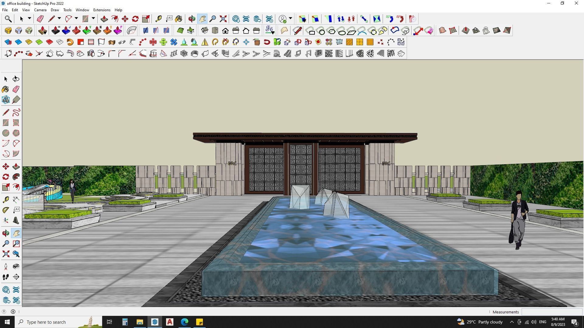 office building 3d model sketchup 3D model | CGTrader